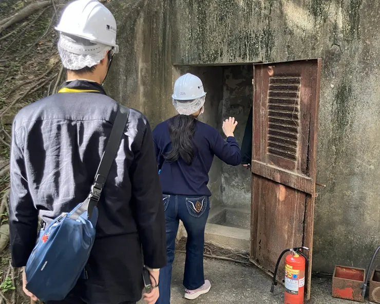 防空洞入口（自行拍攝）