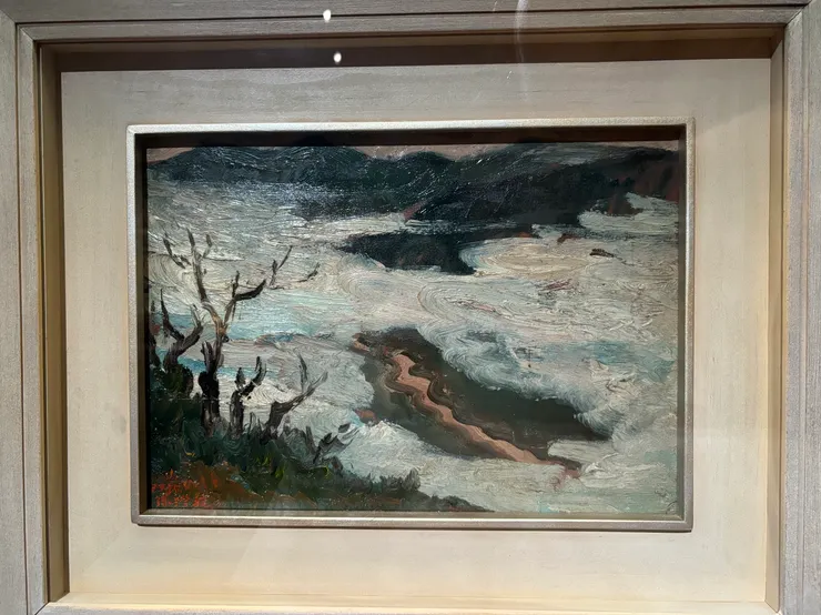 陳澄波《雲海》（1935）。