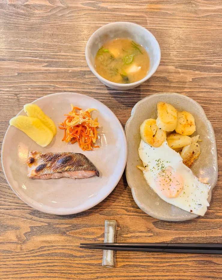 平時不愛吃馬鈴薯，但特產栗子馬鈴薯Q彈口感好好，香氣也很棒