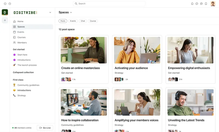 內容歸類（Circle示意圖）