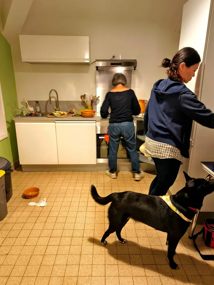 【晚餐自炊在異鄉散發家的溫暖】