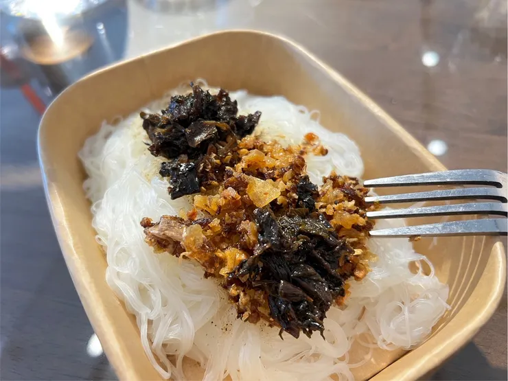 大姑姑客家梅干拌拌細粉diy體驗