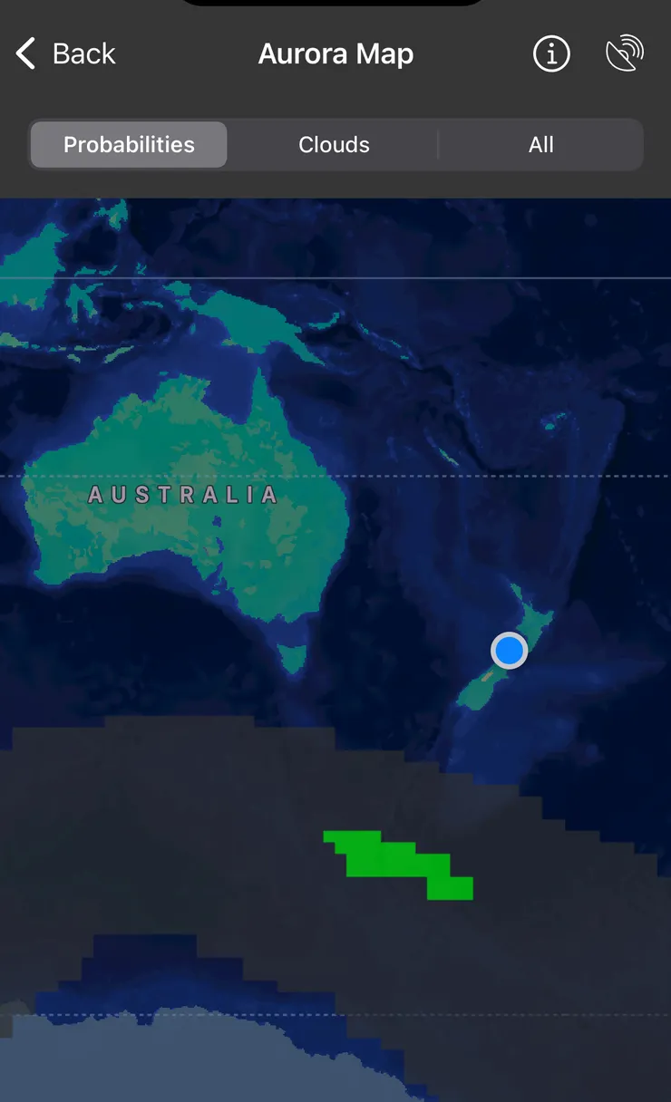 說好的連續第二天七級以上極光大爆發呢?