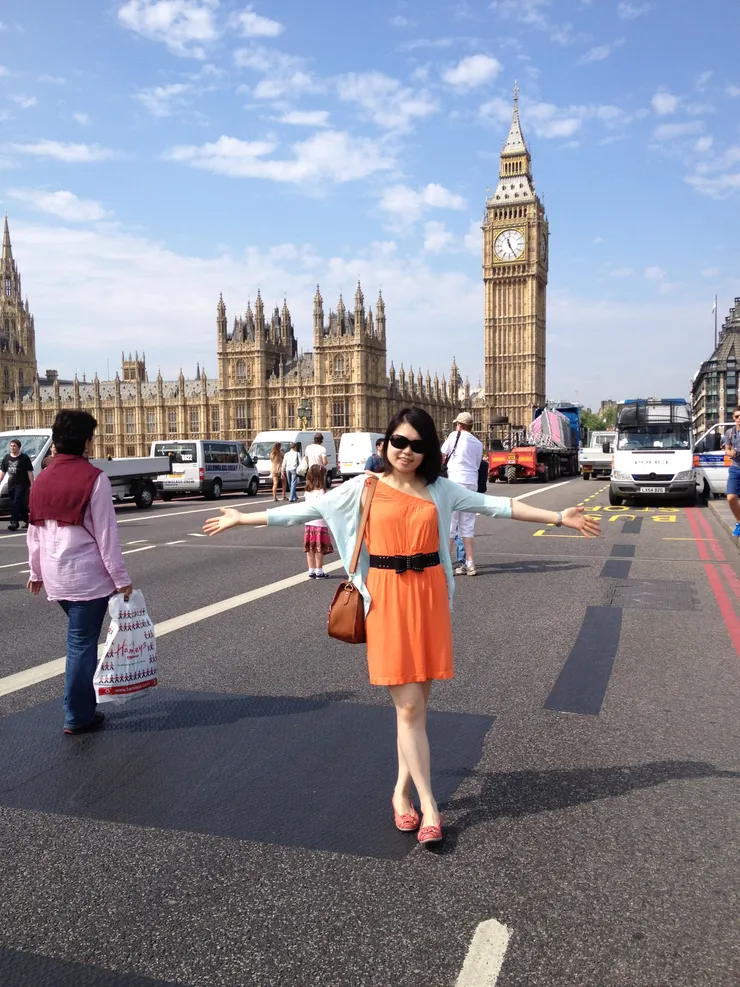 終於到英國圓夢