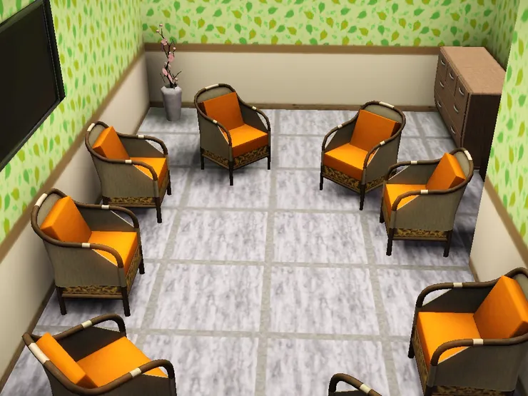 有時看影視作品，那些受過大事創傷的人也會坐在這種房間圍圈說感受。