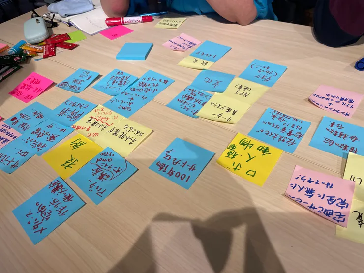 面對一直增加的關鍵字，停不下來的討論，想抓個時機發言都很困難