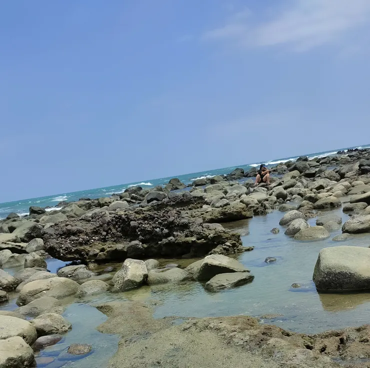 當天海風其實不小