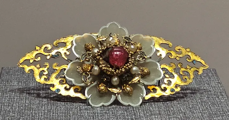 嘉義南故宮借展的清宮首飾，比延禧攻略劇中更精緻