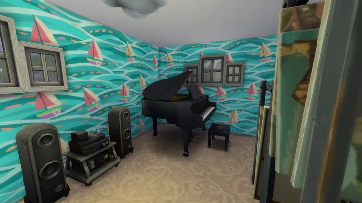 真的有鋼琴耶！