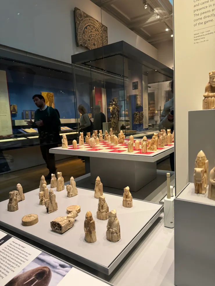 著名的劉易斯西洋棋