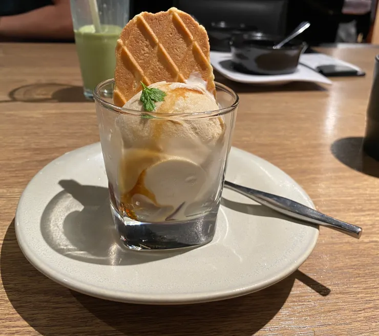 甜點-黑糖琥珀冰淇淋