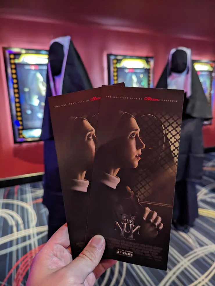 詭異氣氛的試映會票根