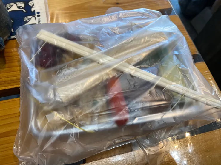 今天的午餐便當也準備好了