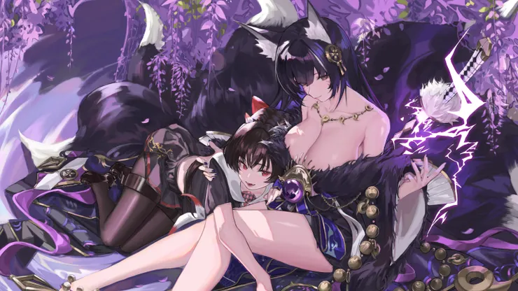 碧藍航線 武藏和酒匂 同人創作