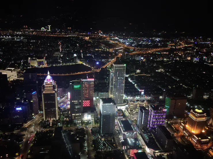 101俯瞰台北(霉女拍攝)