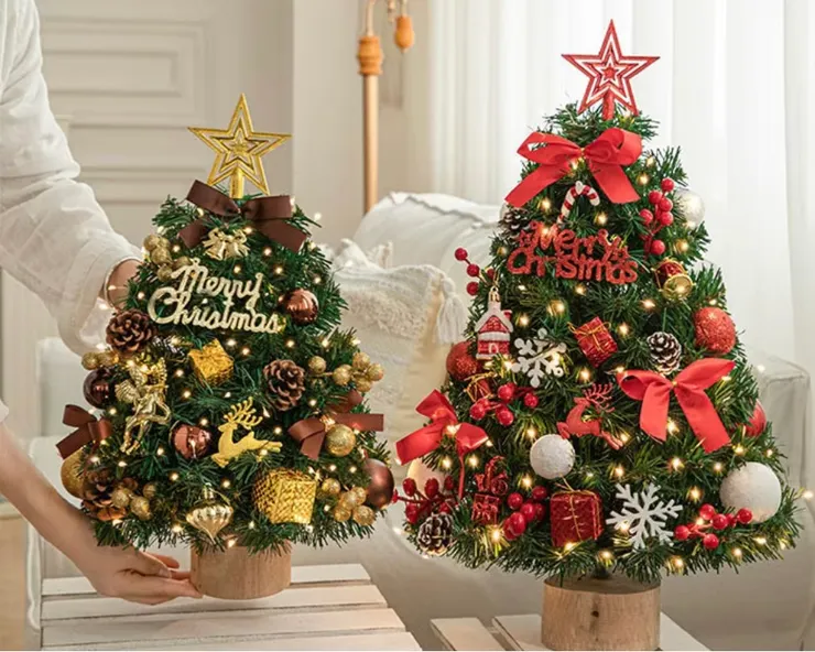 聖誕樹桌面擺件