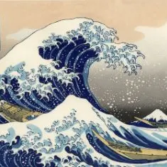 葛飾北齋的沙龍