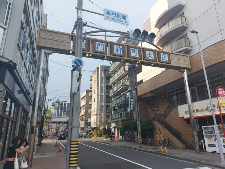 這也是一部分的商店街