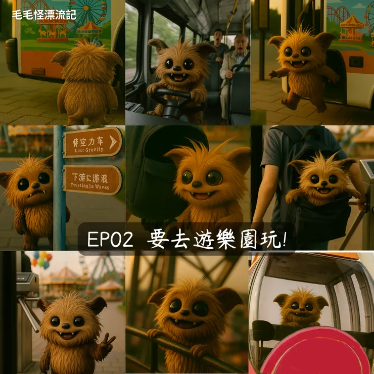 EP02 的小獠牙,每一格都能看見他逐漸站穩的模樣。