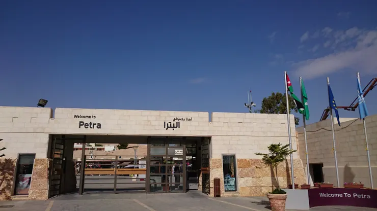 佩特拉古城入口