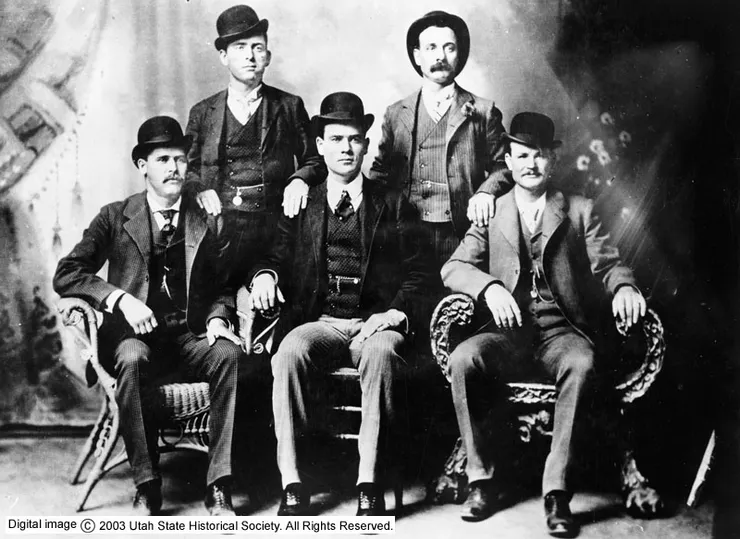 沃斯堡五人眾。(1900年)