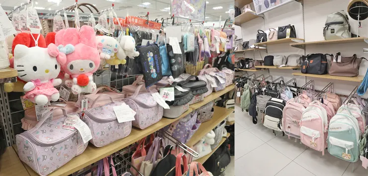  「思夢樂」包包區。