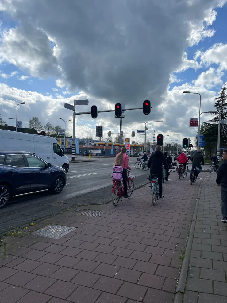 寬敞的自行車道