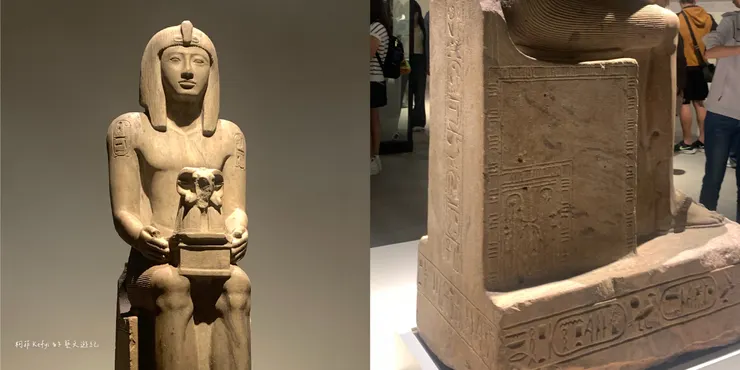 塞提二世王權坐像