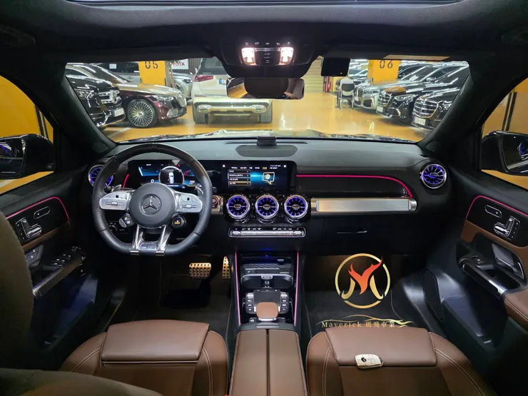 GLB35外匯車內裝