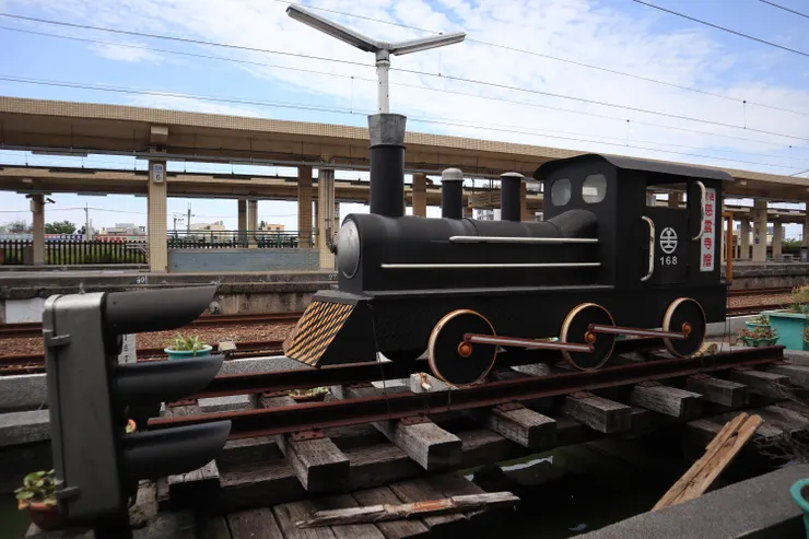 通宵慈雲寺捐贈的蒸汽機車