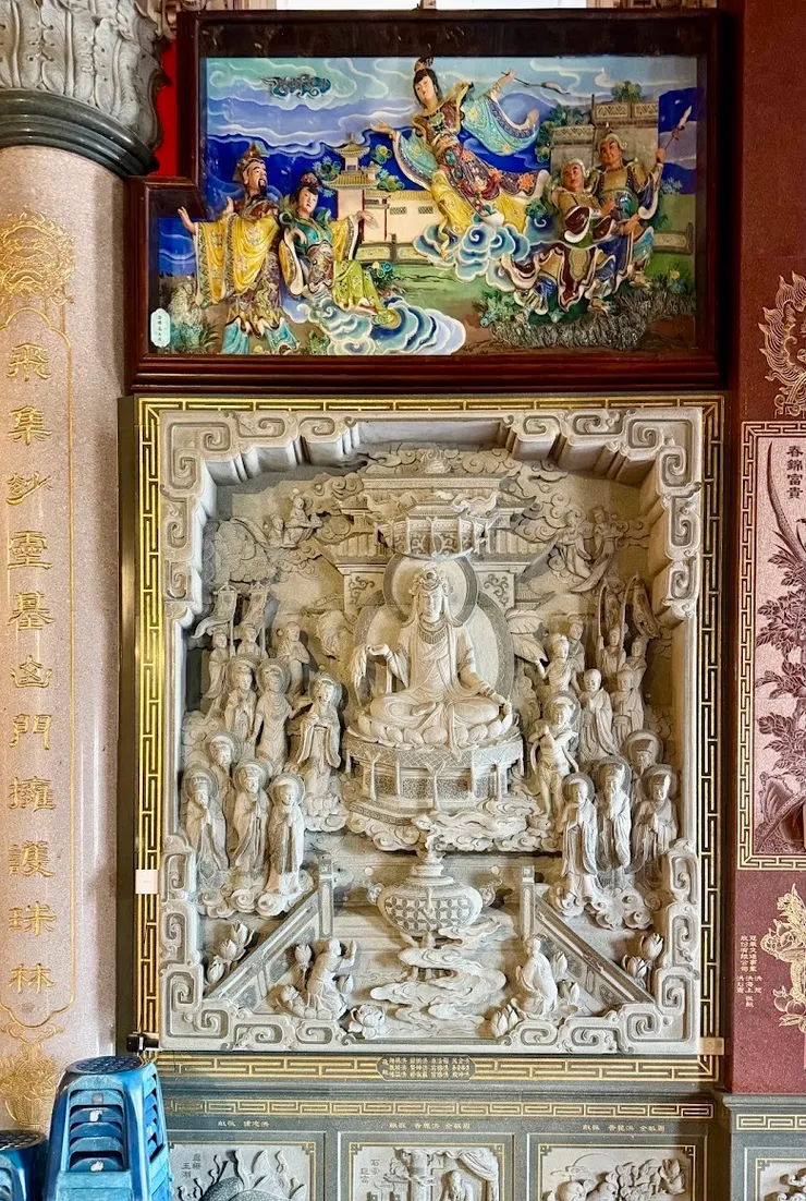 精緻石雕彩繪（圖片截圖於網路）