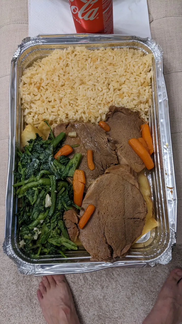 根本吃不完的便當