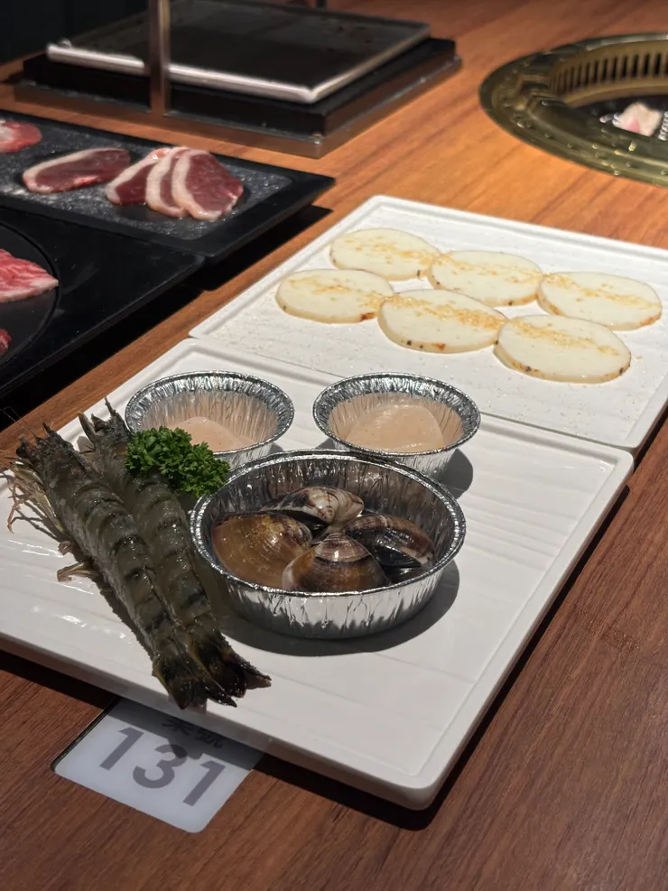 海鮮拼盤&日本山藥