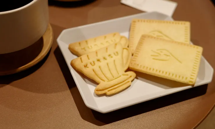 Kurasu的濾杯形狀餅乾好可愛