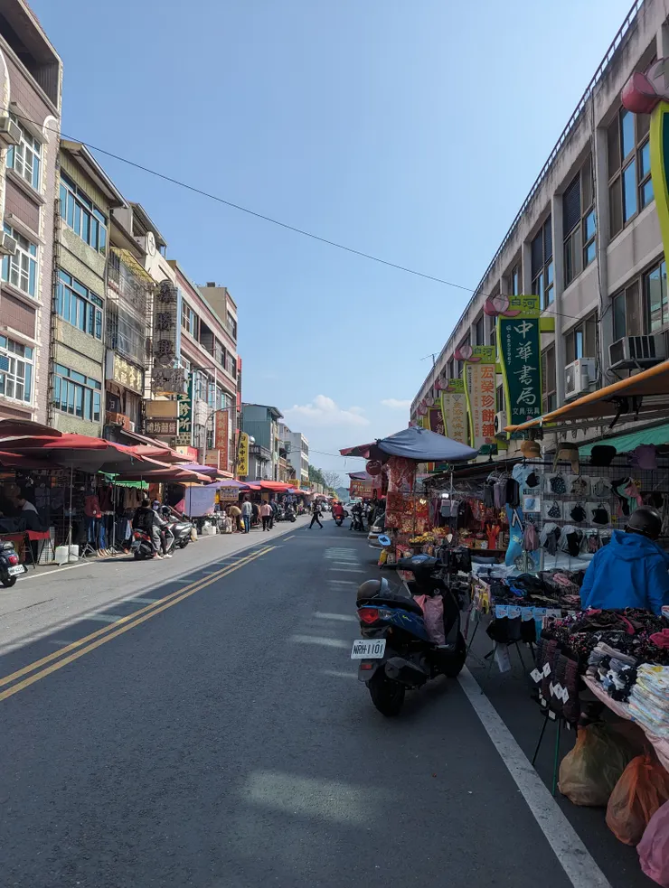 回程拍攝,人潮已退