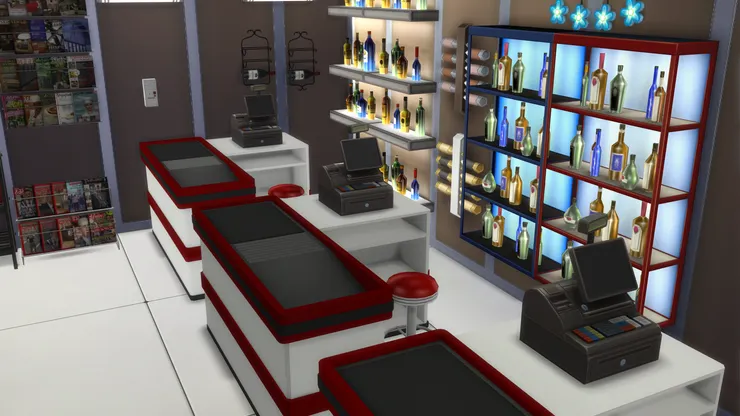 有一段時間超市收銀櫃枱流行過這種裝有輸送帶的，小時候的我覺得很新奇！常測試帶子到底能不能在掃描器前停下。不過這種櫃枱很花空間，所以現在都消失了。至於澳門的這家超市則沒這麼先進，櫃枱有點舊式。這種好玩的櫃枱讓我很懷念！