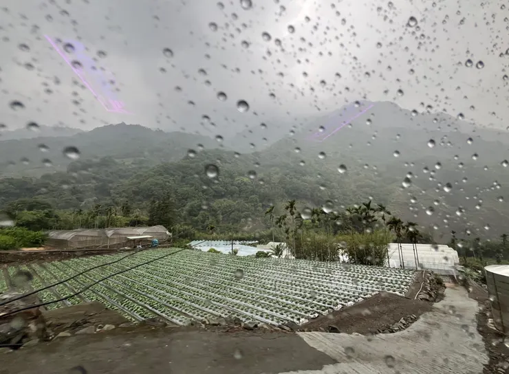 下雨的東埔