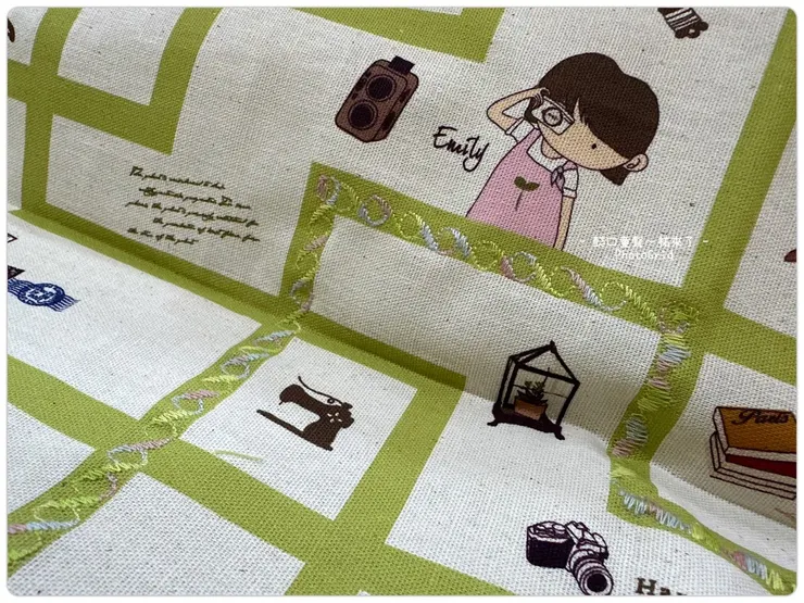 細看迷宮布的車線，可以選擇不同花紋玩車縫。