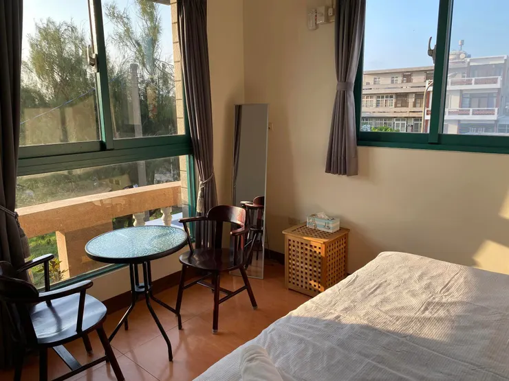 住進了很有生活感的民宿