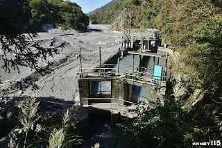 萬大電廠三號機的進水口
