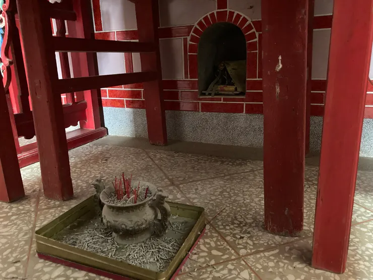 下田真武廟的虎爺。Photo taken by Ching/慶