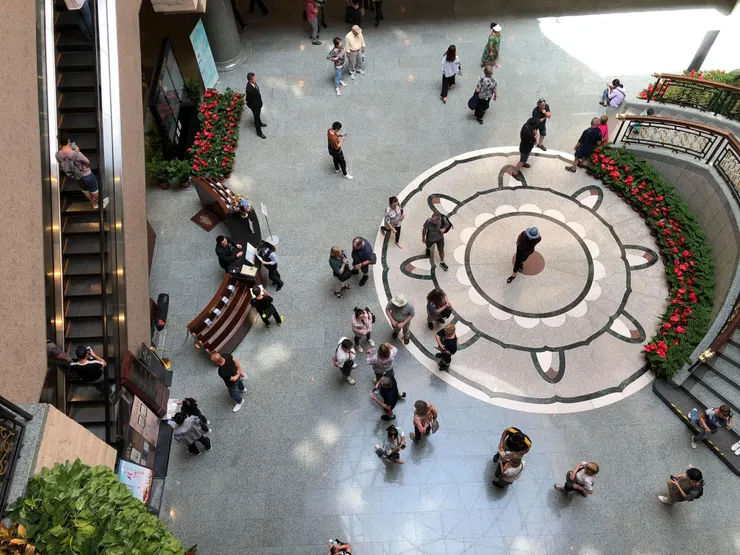 上海博物館大廳