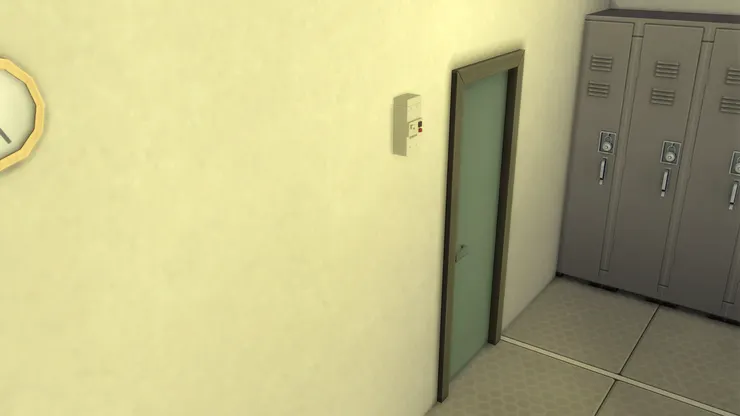 這就是神秘的門的背面。