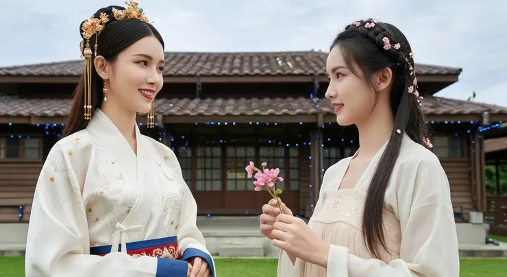 釵黛二人互相親近卻又互相防備。