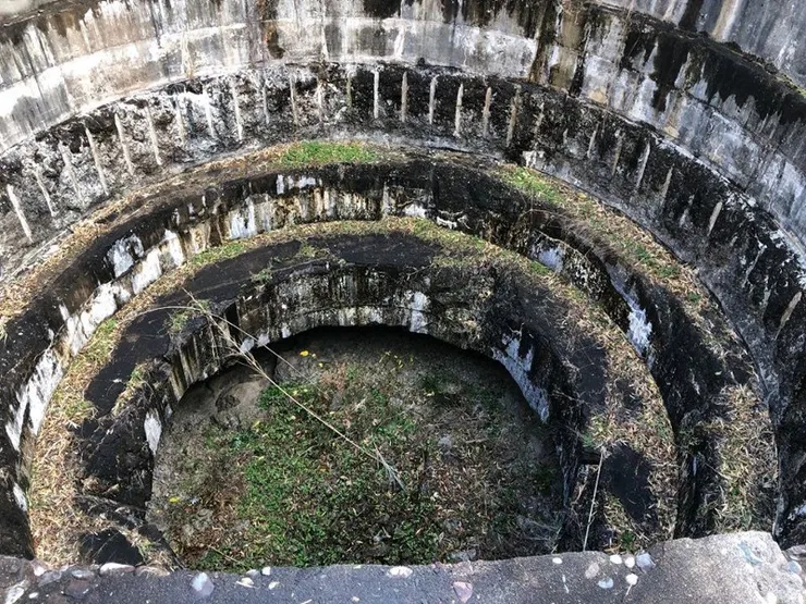 日俄戰爭的遺址黑崎炮台。