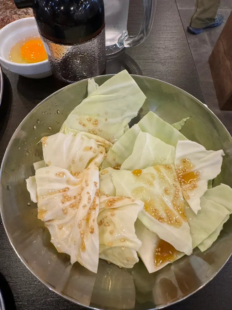 這個麻油高麗生菜好好吃