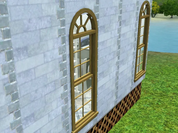 我覺得外牆也很值得拍。雖然沒有也不用像屋內設計複雜,但我也花了很多心思。