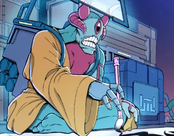 遊戲中的蚩尤，雖是古兵器但愛好詩文（圖源：作者自行截圖）