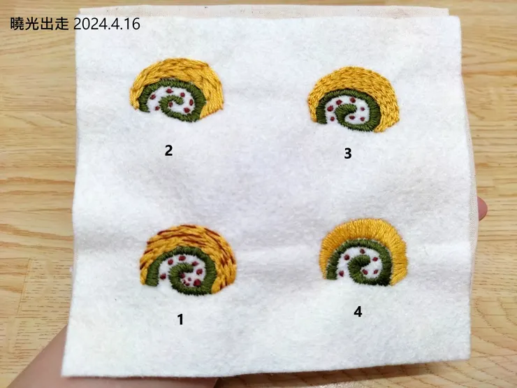 製作時間:(1)約2小時 (2~4)約1.5小時        完成日期:(1)2024.3.18 (2~4)3.19