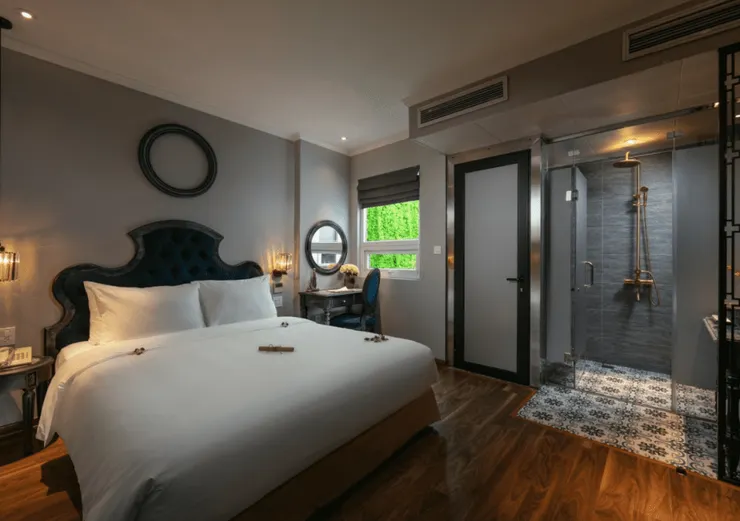 河內住宿選擇 Shining Central Hotel Spa的高級客房Superior Room
